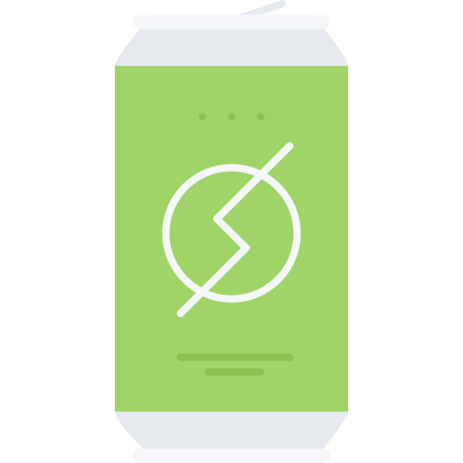 Energy drink Coloring Flat icon