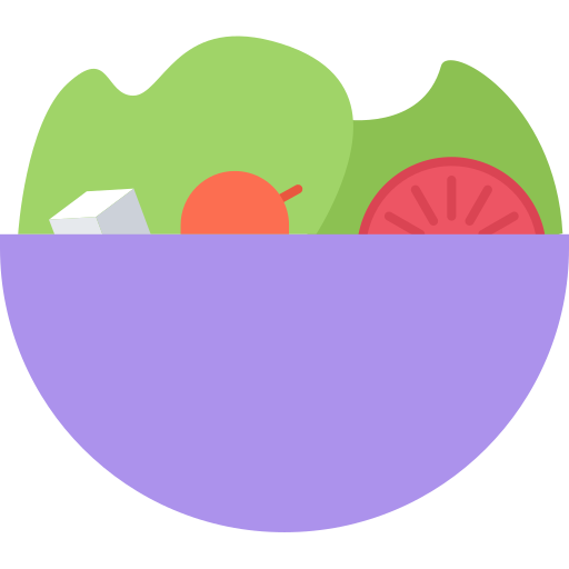 salade Coloring Flat icoon