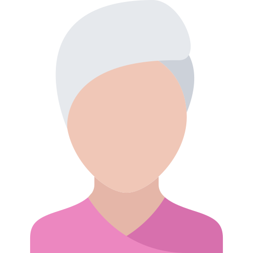 Woman Coloring Flat icon