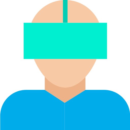 virtuelle realität Kiranshastry Flat icon