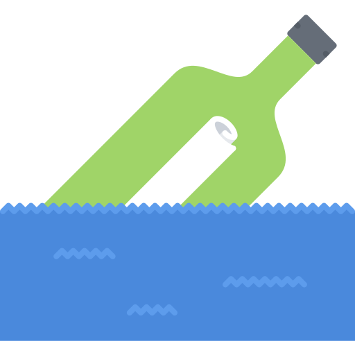 Bottle Coloring Flat icon