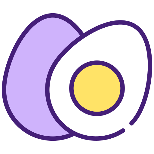 Boiled egg Generic color lineal-color icon
