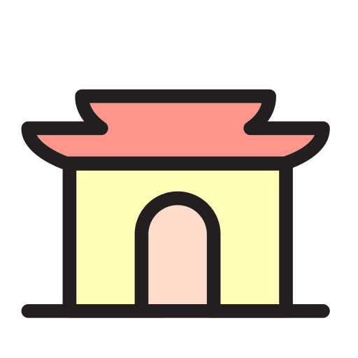 templo Generic color lineal-color icono