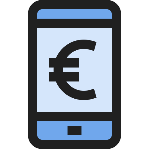 Euro currency Generic color lineal-color icon