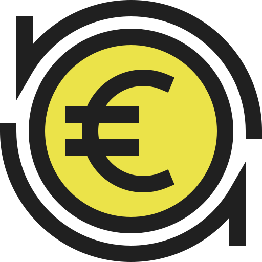 waluta euro Generic color lineal-color ikona
