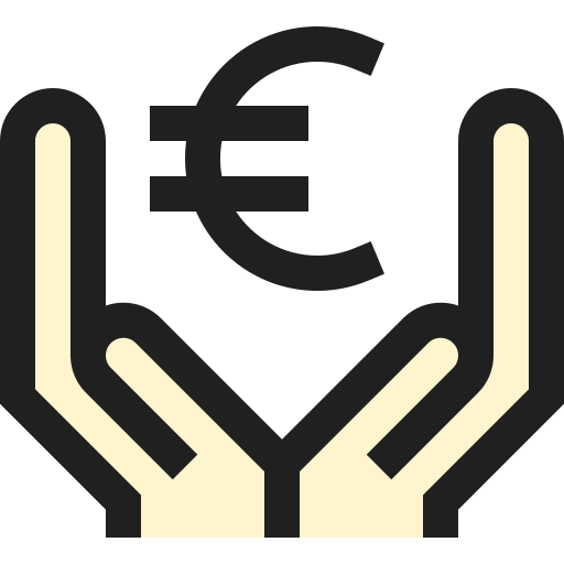 monnaie euro Generic color lineal-color Icône