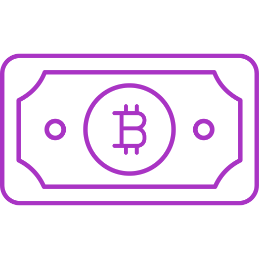 bitcoin Generic color outline icoon