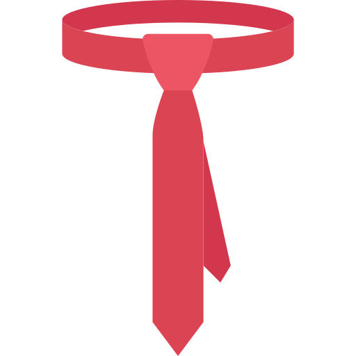 Tie Coloring Flat icon