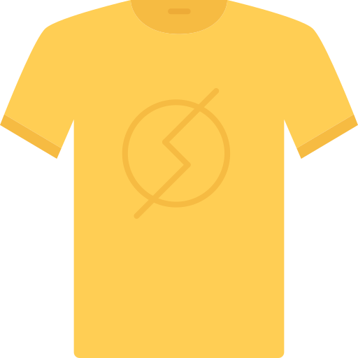 Camiseta Coloring Flat icono