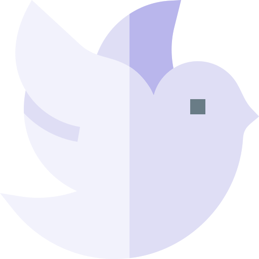 Dove Basic Straight Flat icon