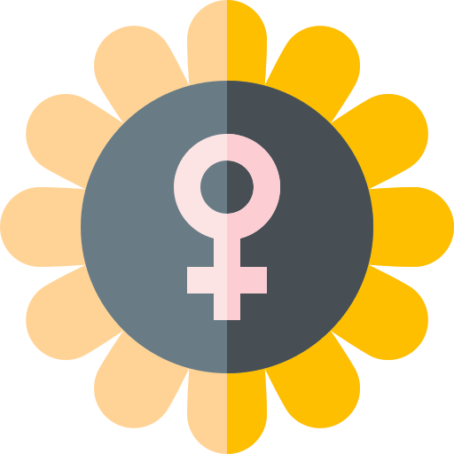 Flower Basic Straight Flat icon