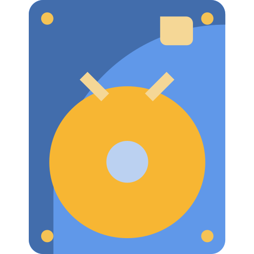 Disco duro Winnievizence Flat icono
