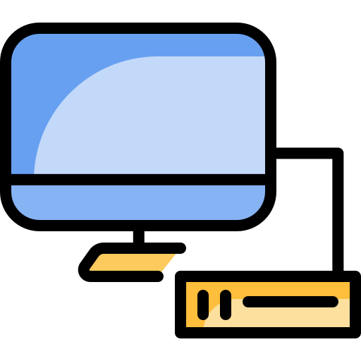 컴퓨터 Winnievizence Lineal color icon