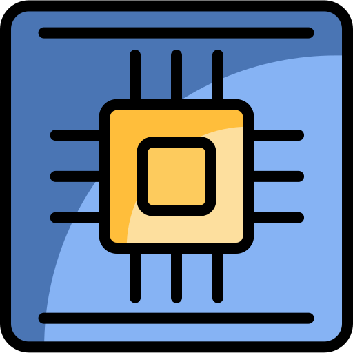 procesor Winnievizence Lineal color ikona