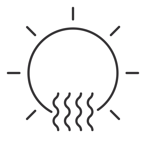 Heat Generic outline icon