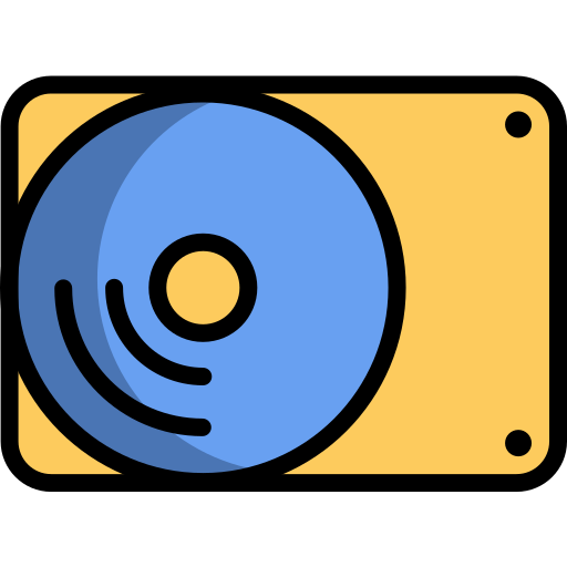 ハードディスク Winnievizence Lineal color icon