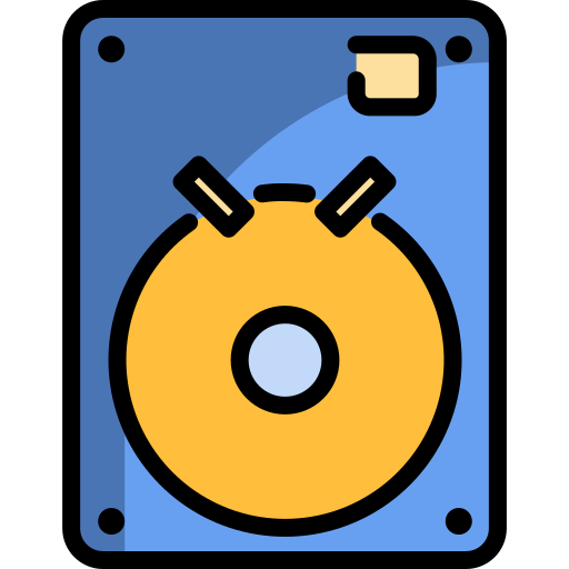 ハードディスク Winnievizence Lineal color icon
