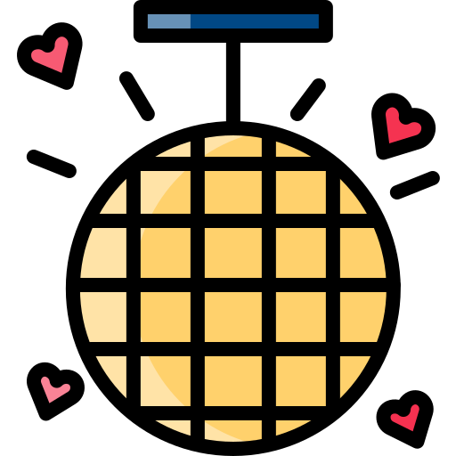 Зеркальный шар Winnievizence Lineal color иконка