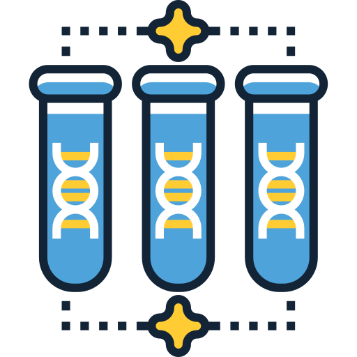 Test tubes Flaticons Lineal Color icon