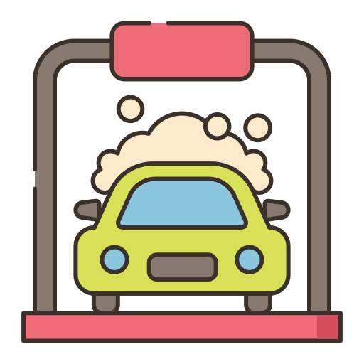 Carwash Flaticons Lineal Color icon