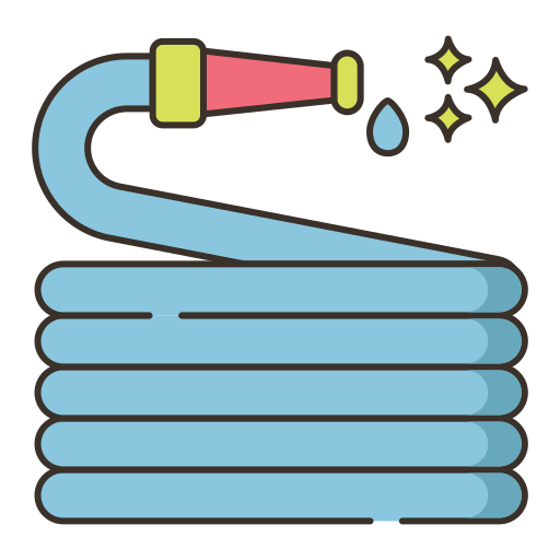 tubo dell'acqua Flaticons Lineal Color icona