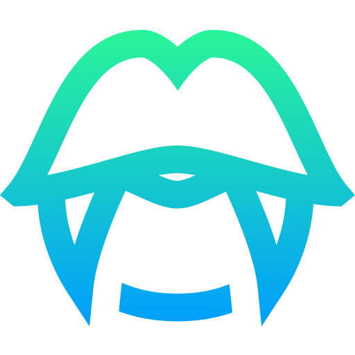 Fangs Super Basic Straight Gradient icon
