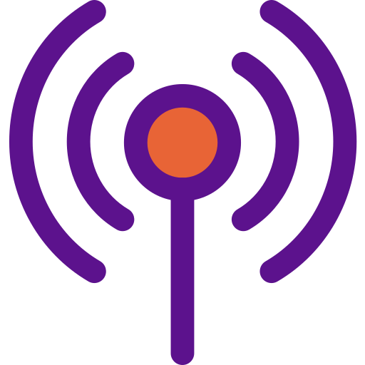 antena Darius Dan Lineal Color ikona