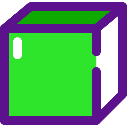 Cubo Darius Dan Lineal Color icono