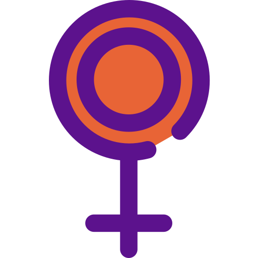 Femenino Darius Dan Lineal Color icono