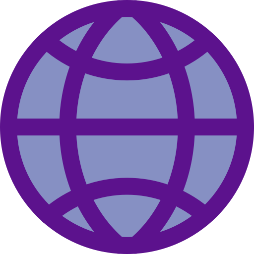 Globe Darius Dan Lineal Color icon