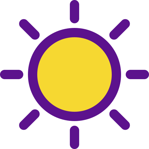 Sun Darius Dan Lineal Color icon