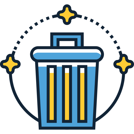 Garbage Flaticons Lineal Color icon