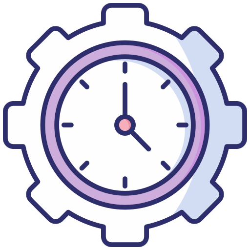 configuracion de hora Generic color lineal-color icono