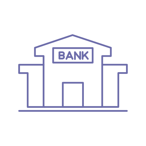 bank Generic outline ikona