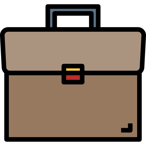 Briefcase Winnievizence Lineal color icon