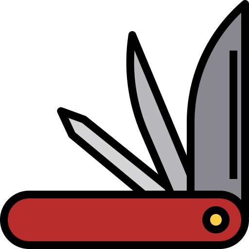 Swiss army knife Winnievizence Lineal color icon