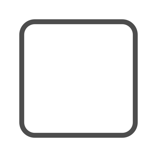 kwadrat Generic outline ikona