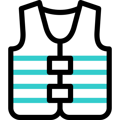 kamizelka ratunkowa Basic Accent Outline ikona