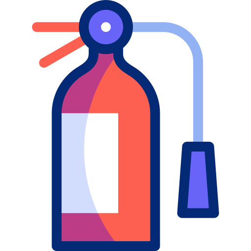 Fire extinguisher Basic Accent Lineal Color icon