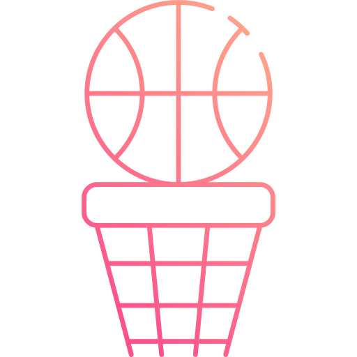 koszykówka Generic gradient outline ikona