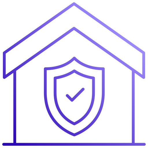 House insurance Generic gradient outline icon