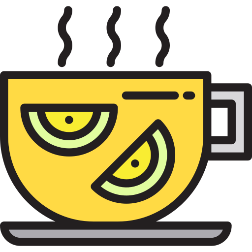 Чай с лимоном xnimrodx Lineal Color иконка