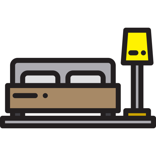 침대 xnimrodx Lineal Color icon