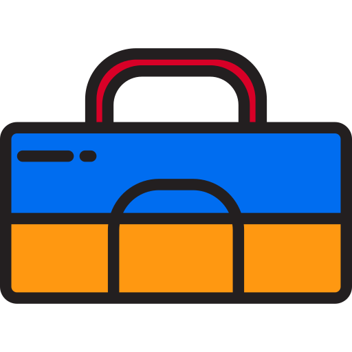 짐 가방 xnimrodx Lineal Color icon