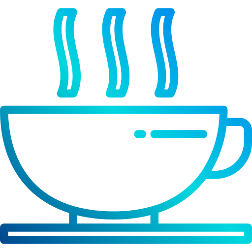 koffie xnimrodx Lineal Gradient icoon