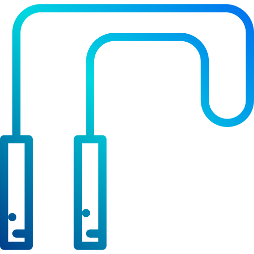 Jump rope xnimrodx Lineal Gradient icon