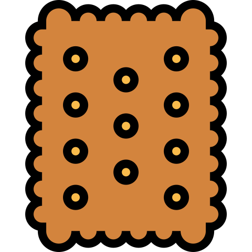 Cracker Smalllikeart Lineal Color icon