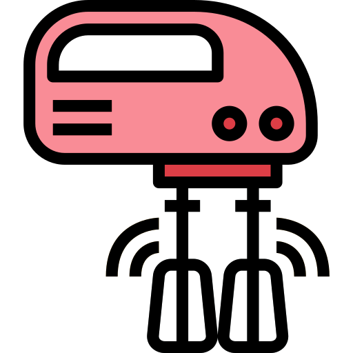 Electric mixer Smalllikeart Lineal Color icon