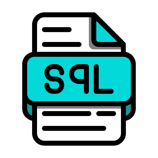 Sql Generic color lineal-color icon