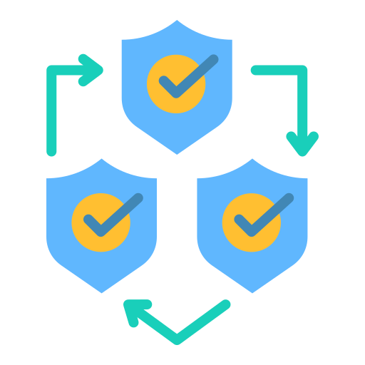 Security protocol Generic color fill icon
